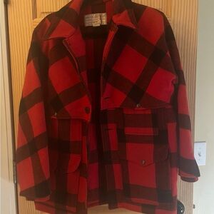 Filson Buffalo Plain Hunting Coat - Size M